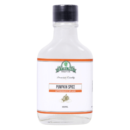 Stirling Soap Co. Pumpkin Spice Shaving Collection Shaving Set Pasteur Pharmacy Aftershave Splash 3.3oz