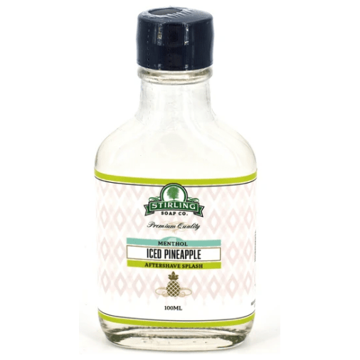 Stirling Soap Co. Iced Pineapple Shaving Collection Shaving Set Pasteur Pharmacy Aftershave 3.4oz