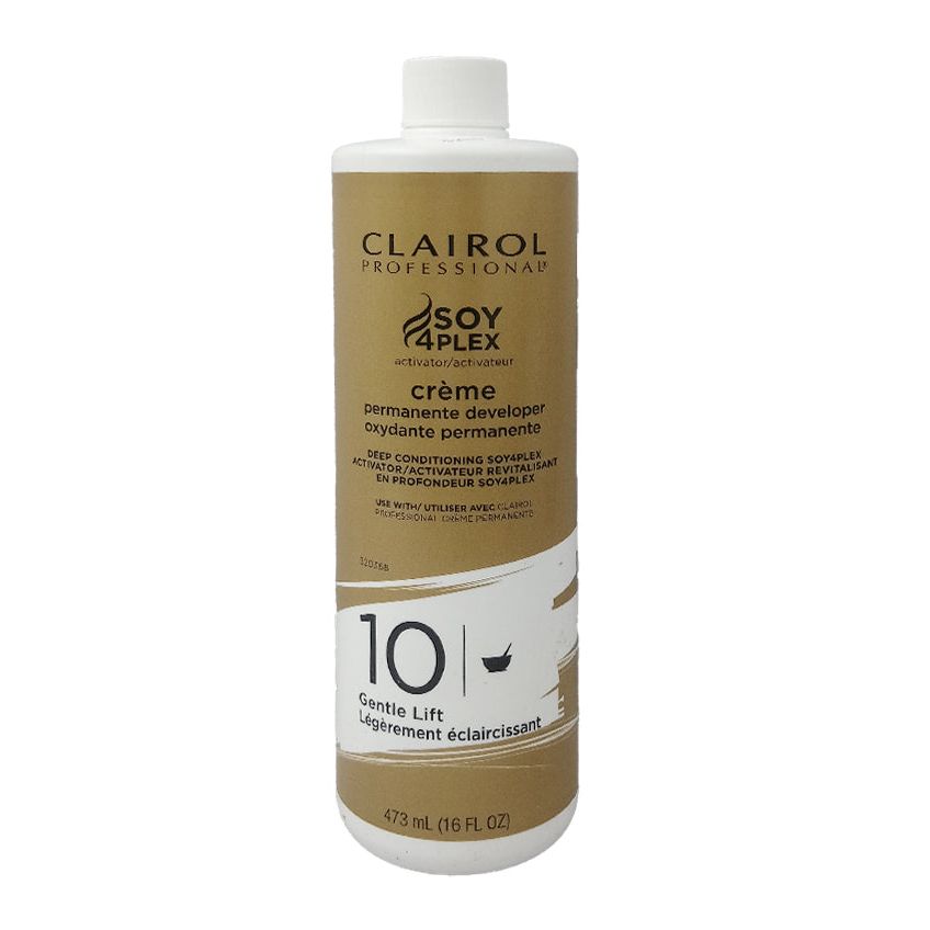 Clairol Soy 4 Plex Creme Permanente Developer 10 Volume 16 Oz