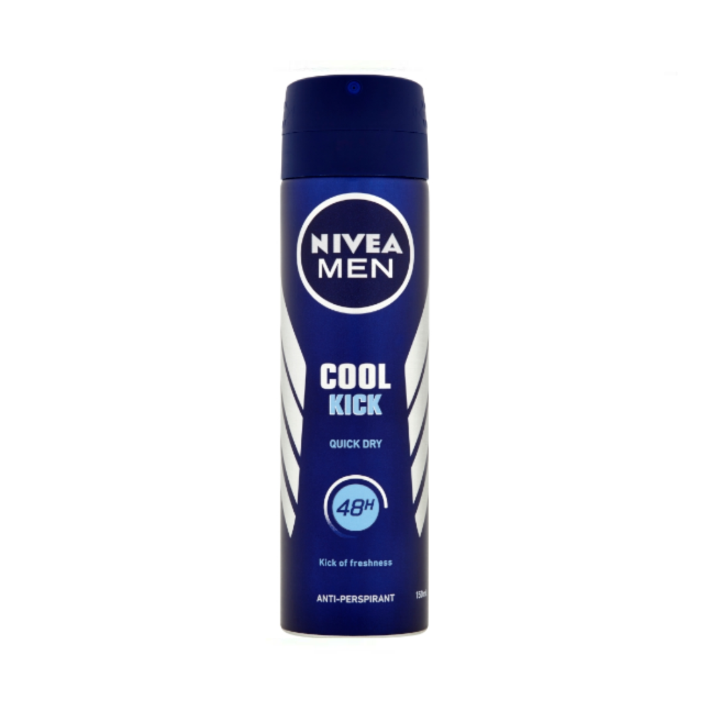 Nivea Men Cool Kick, Antiperspirant V Spreji 150 Ml Deodorant Pasteur Pharmacy