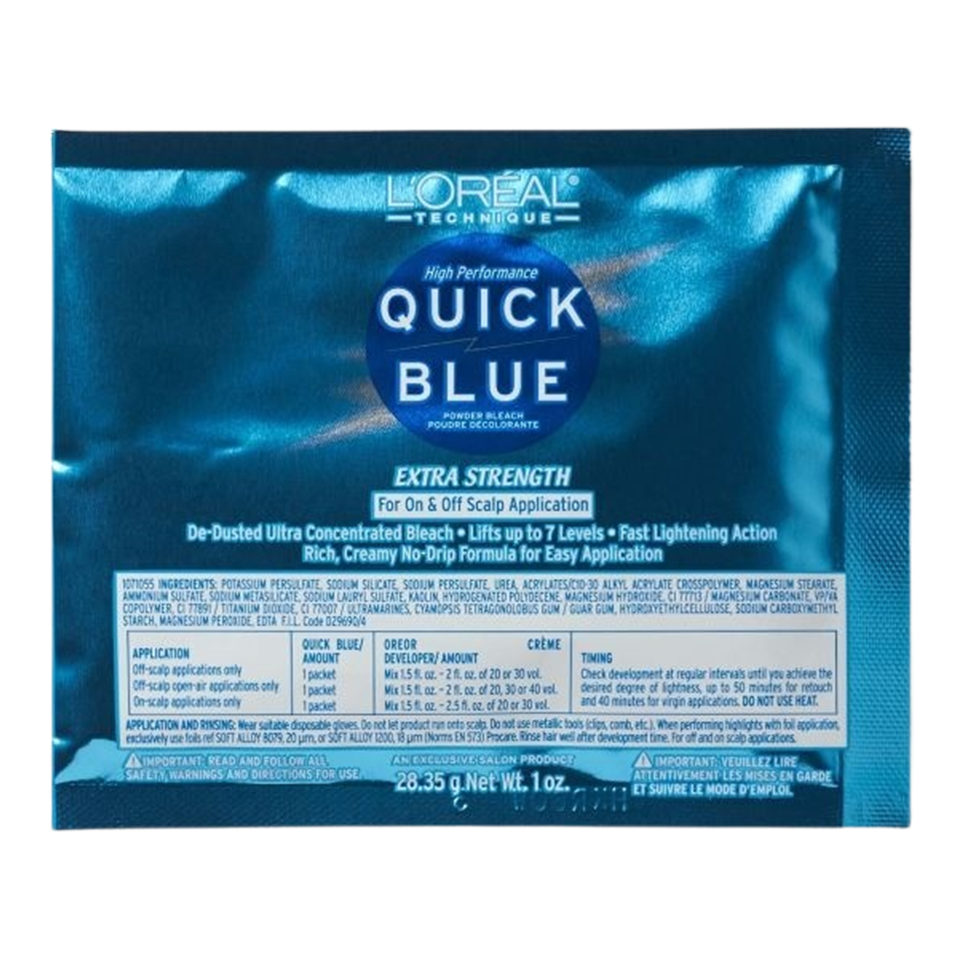 L'Oreal L'Oréal Quick Blue Bleach Powder Packet 1oz