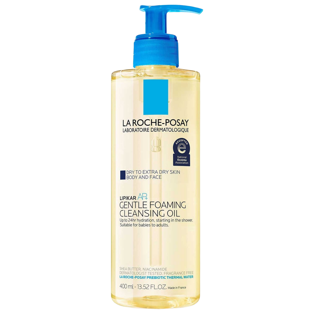 La Roche-Posay Lipikar Ap+ Body & Face Wash 13.52Fl Oz Skin Care Pasteur Pharmacy