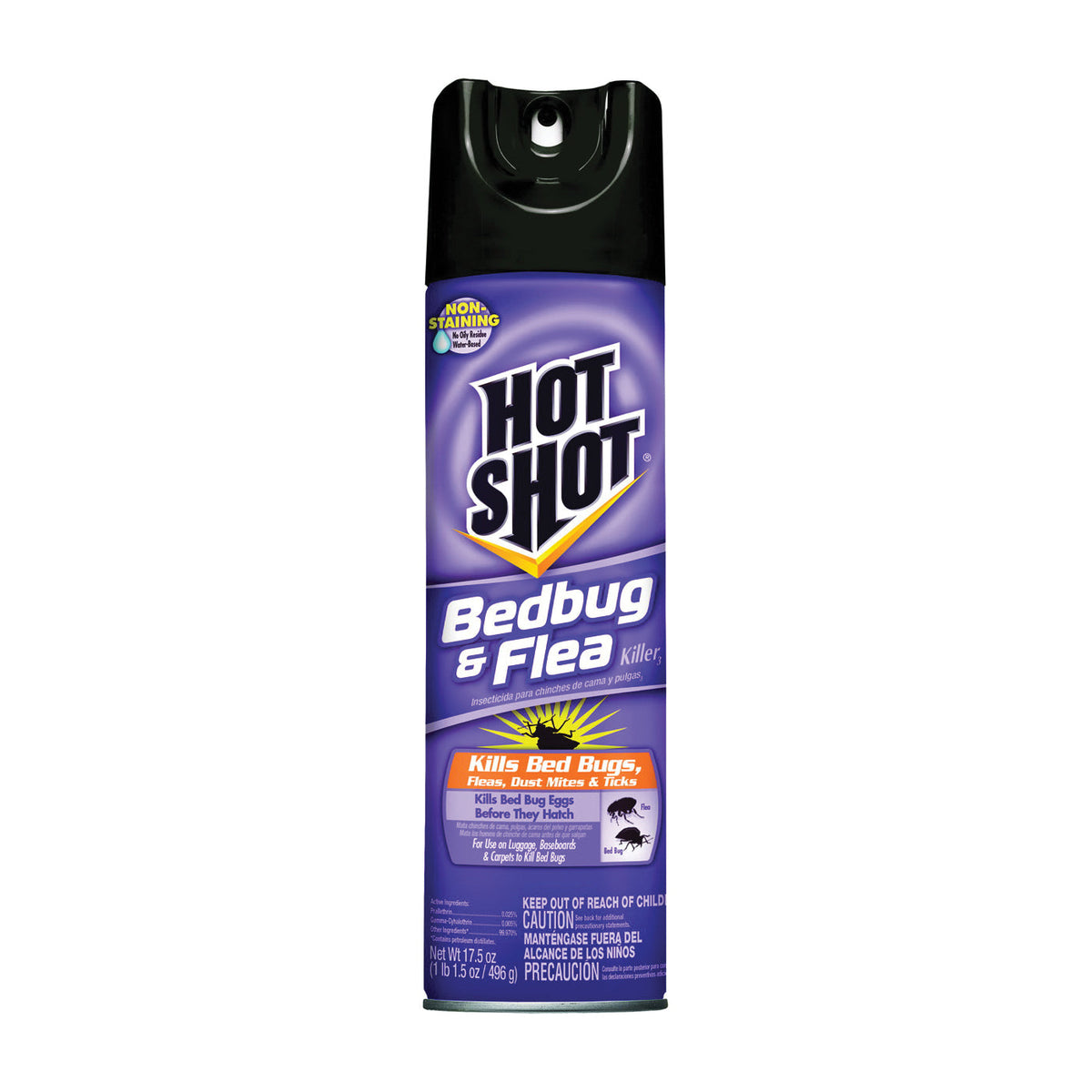Hot Shot Bedbug & Flea Killer 17.5 Oz