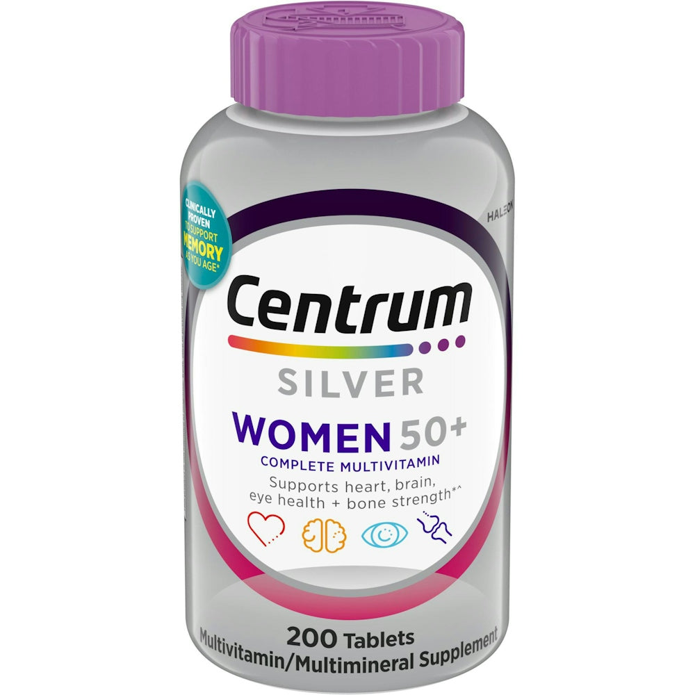 Centrum® Silver® Women 50+ Multivitamin / Multimineral Supplement Vitamins & Supplements Pasteur Pharmacy