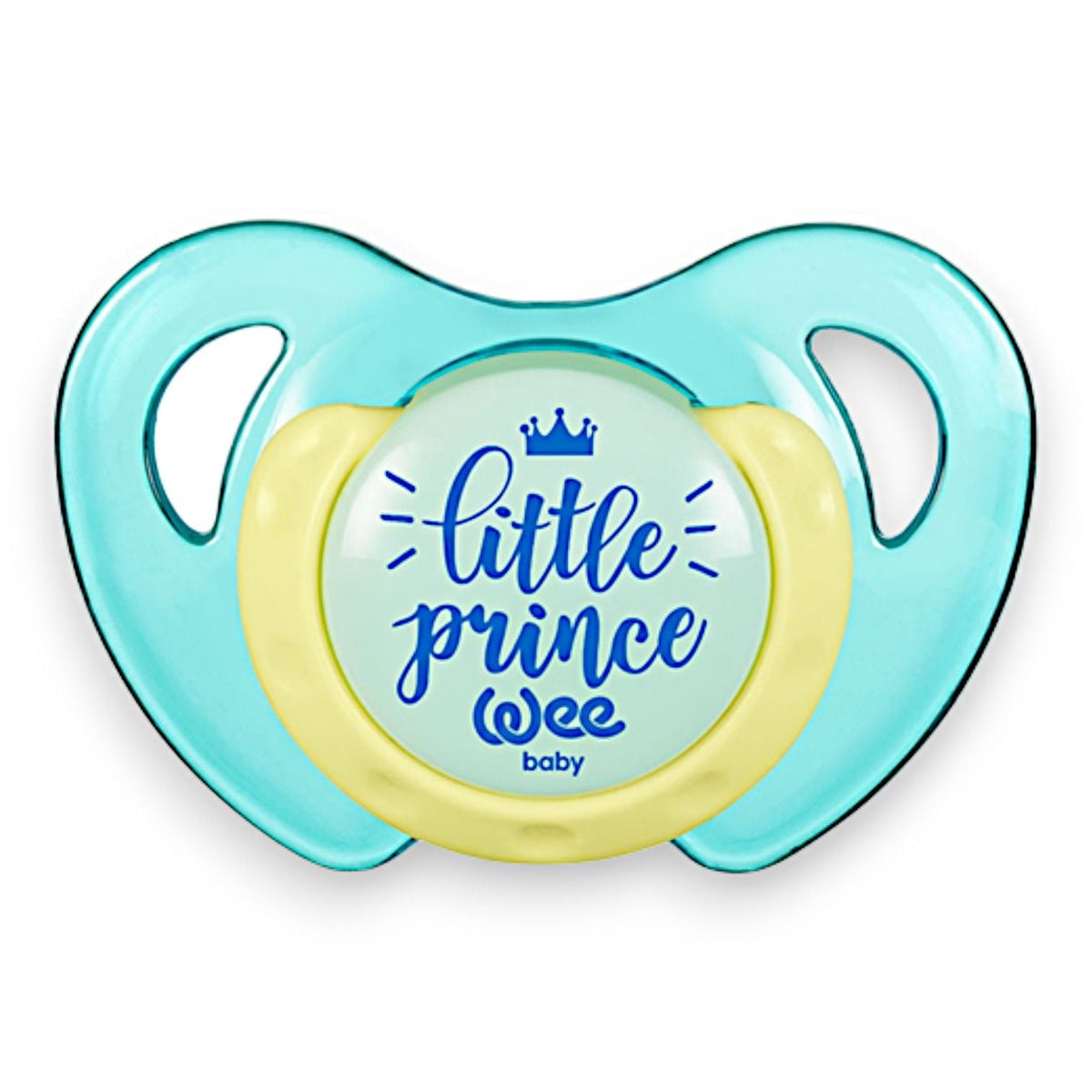 Wee Baby Patterned Butterfly Pacifier No 1 Blue 0-6 Months