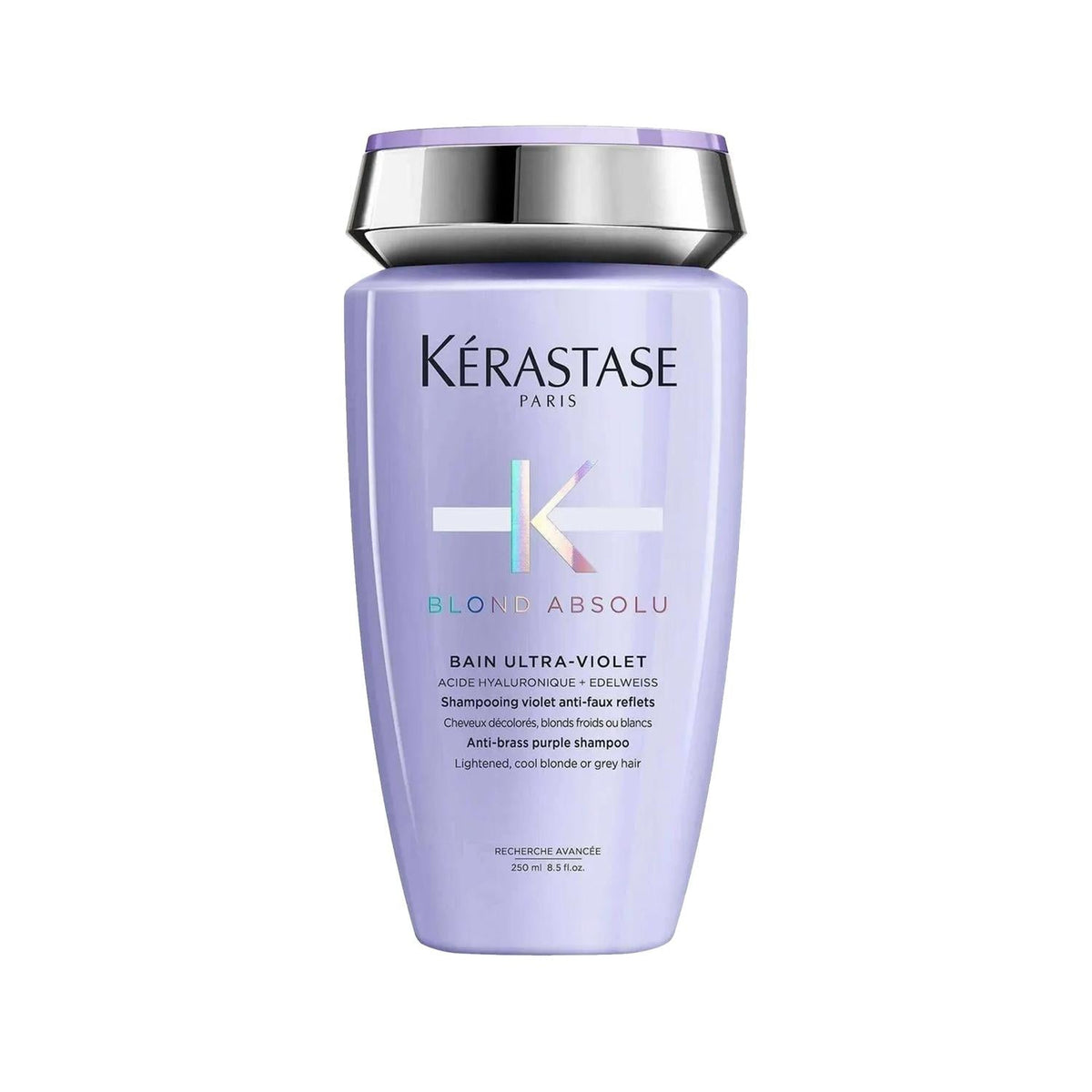 Kerastase Blond Absolu Bain Ultra-Violet Shampoo - Neutralizes Orange Tones, 8.45 fl oz