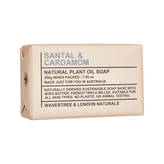 Wavertree & London Santal & Cardamon Natural Soap 7 Oz Natural Soap Pasteur Pharmacy