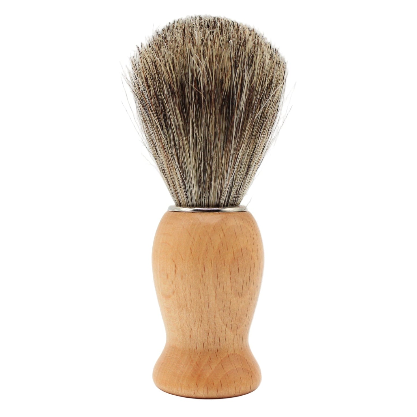 Il Ceppo Light Wood Handle Pure Badger Bristle Shave Brush Pasteur Pharmacy