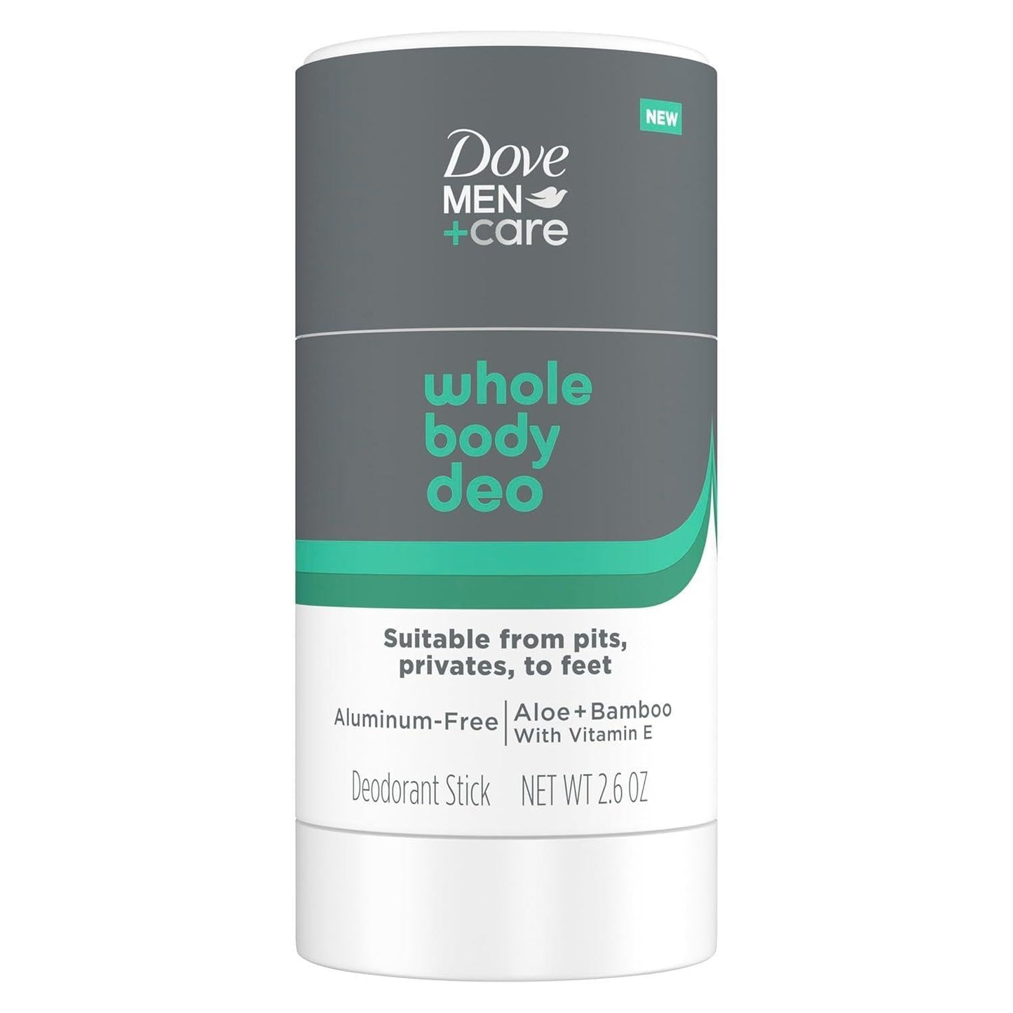 Dove Men+Care Aloe & Bamboo Whole Body Deodorant Stick - 2.6oz Deodorant Pasteur Pharmacy