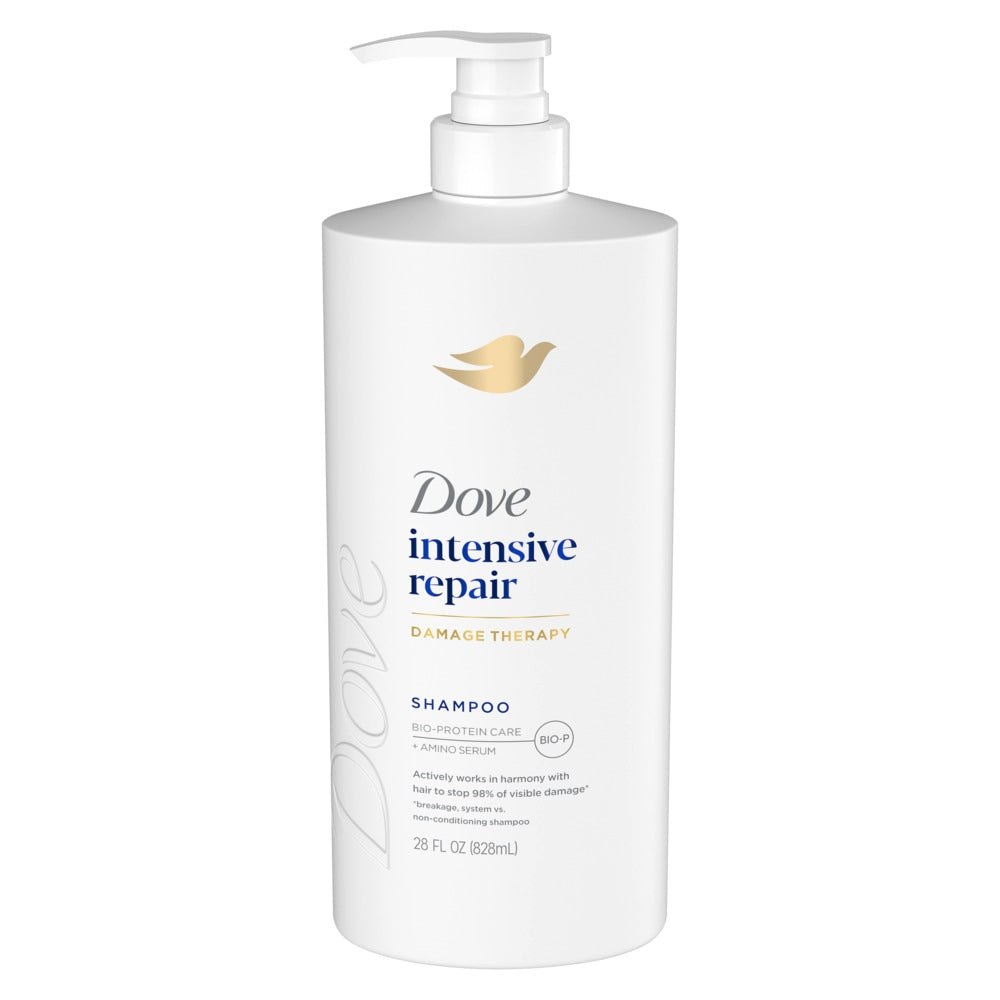 Dove Intensive Repair Shampoo for Damaged Hair with Bio-Restore Complex, 28 oz (Value Size) Shampoo Pasteur Pharmacy