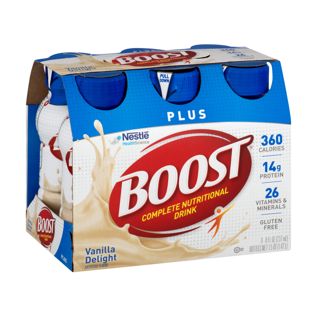 Boost Nestle Plus Very Vanilla Nutritional Drink Fitness & Nutrition Pasteur Pharmacy