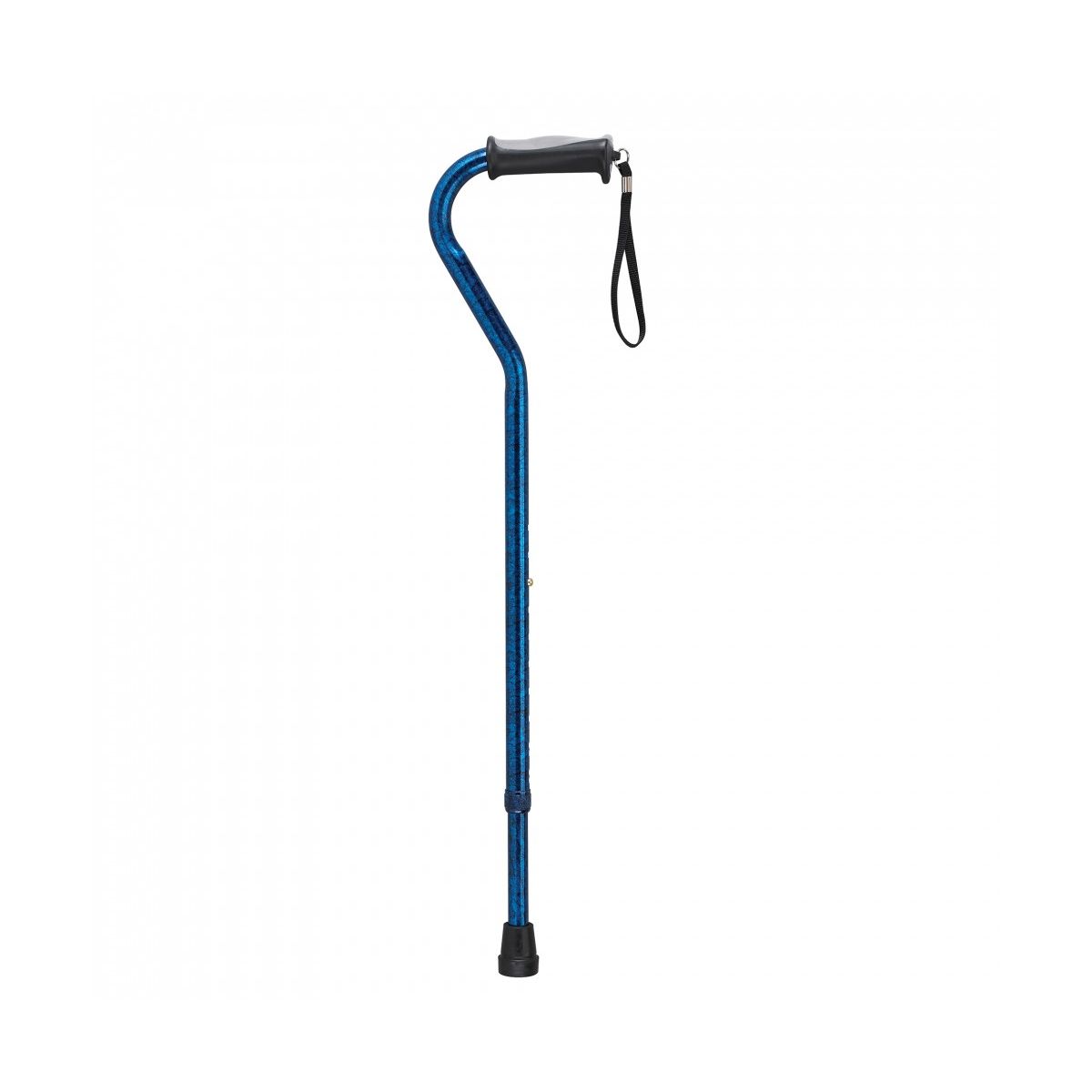 Drive Medical Adjustable Height Offset Handle Cane with Gel Hand Grip Canes & Walking Sticks Pasteur Pharmacy