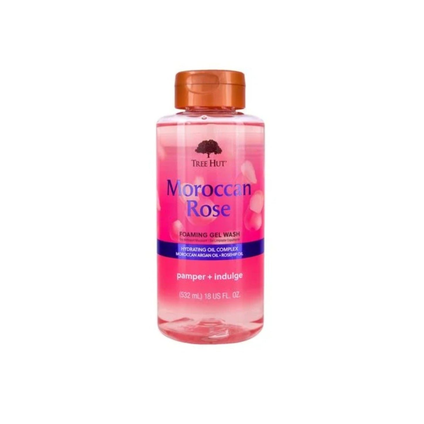 Tree Hut Gel Wash, Moroccan Rose, Foaming 18 Fl Oz Body Wash Pasteur Pharmacy