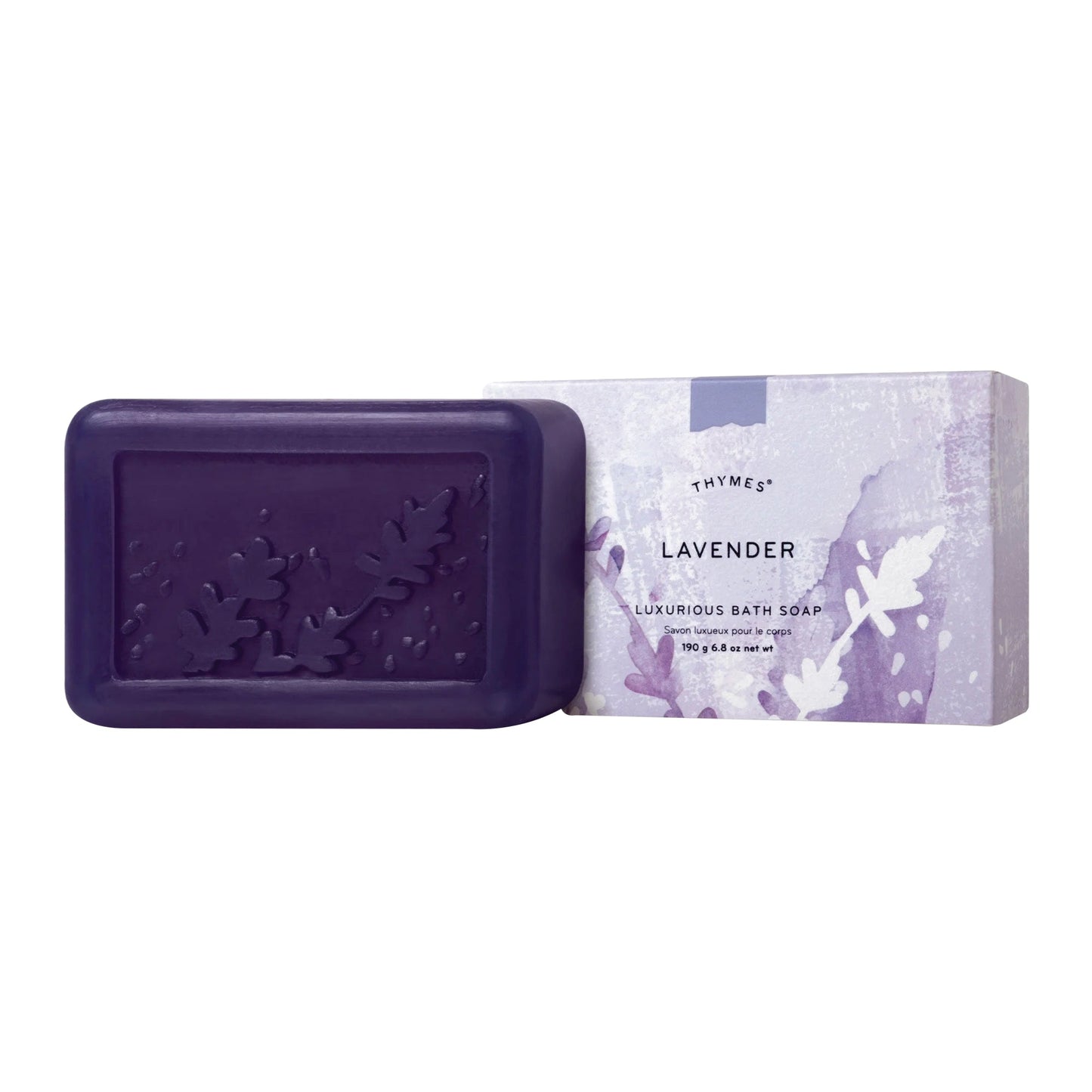 The Thymes Limited 0490053000 Soap, Bar, Lavender, 6.8 Oz Dish Detergent & Soap Pasteur Pharmacy
