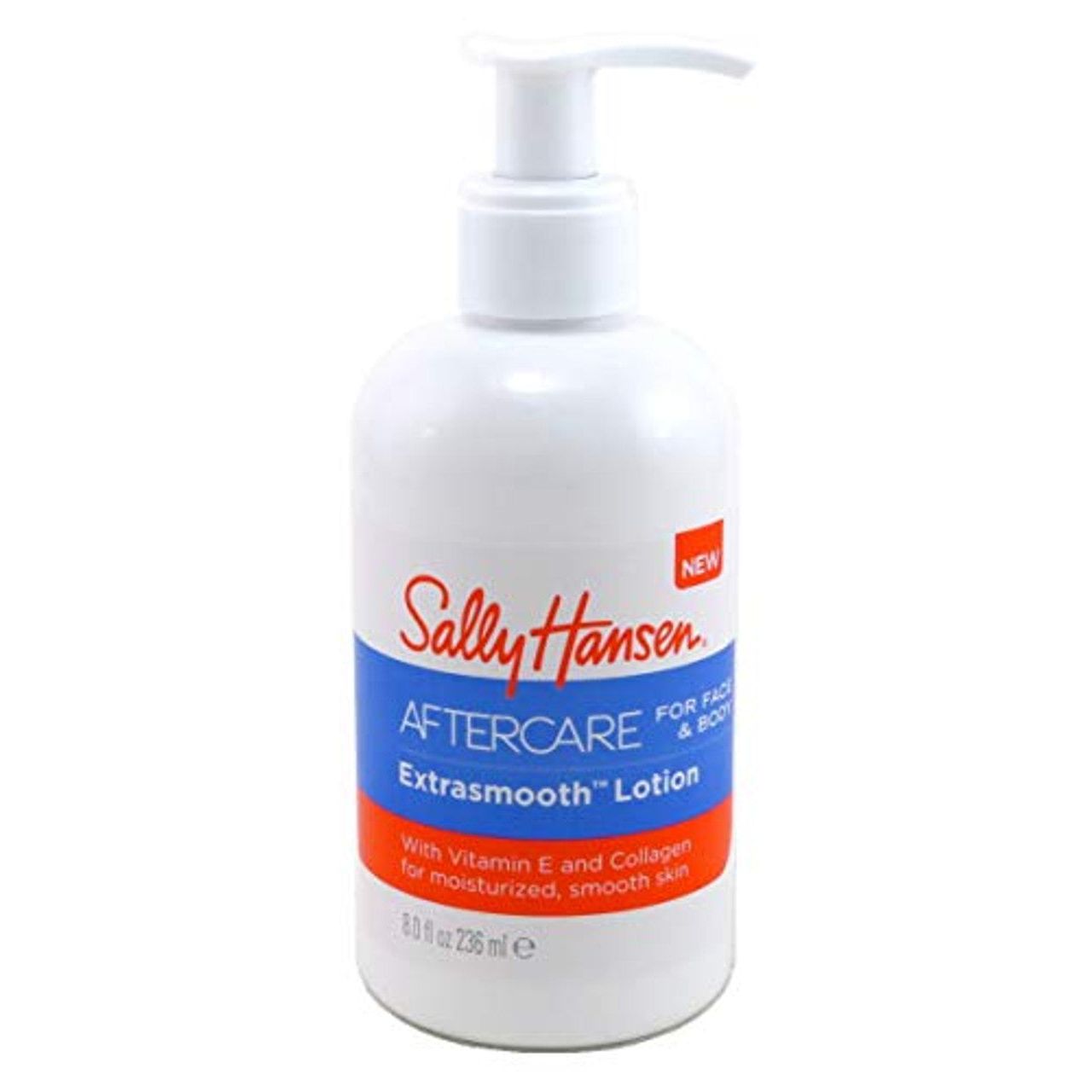 Sally Hansen Aftercare Extra Smooth Face & Body Lotion 8 Oz Pump Lotion & Moisturizer Pasteur Pharmacy