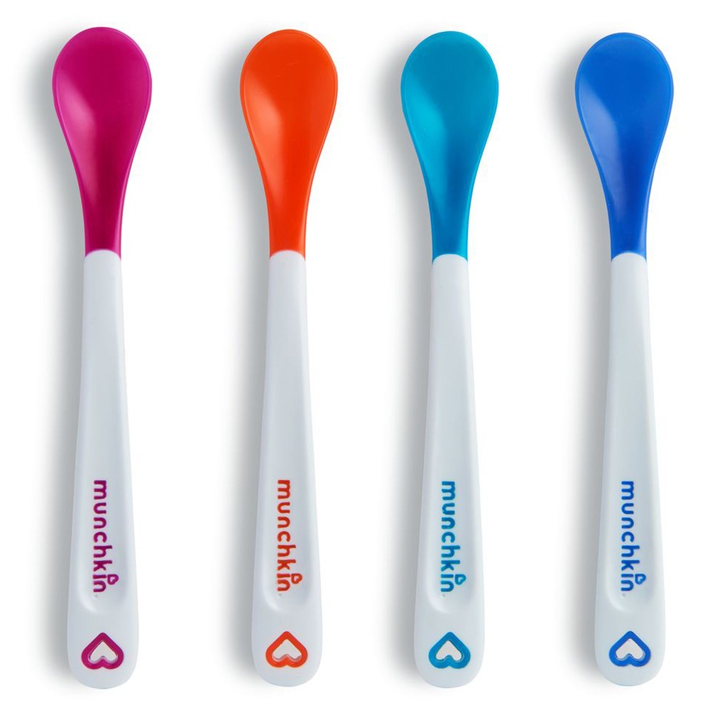 Munchkin® White Hot® Safety Spoons – 4 Count (3+ Months) Spoons Pasteur Pharmacy