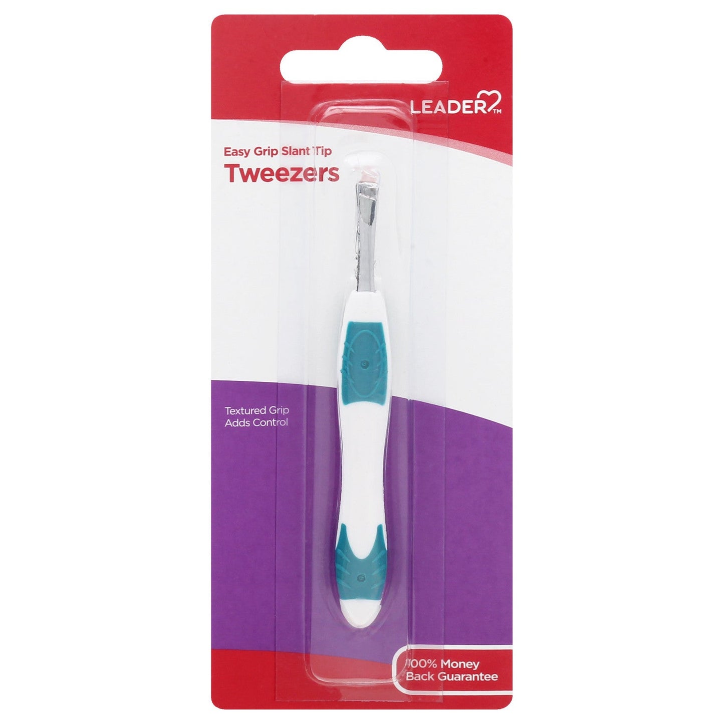 Leader® Easy Grip Slant Tip Tweezers Personal Care Pasteur Pharmacy