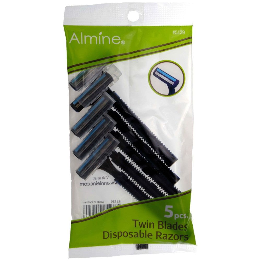 Almine Twin Blades Disposable Razors Razors & Razor Blades Pasteur Pharmacy