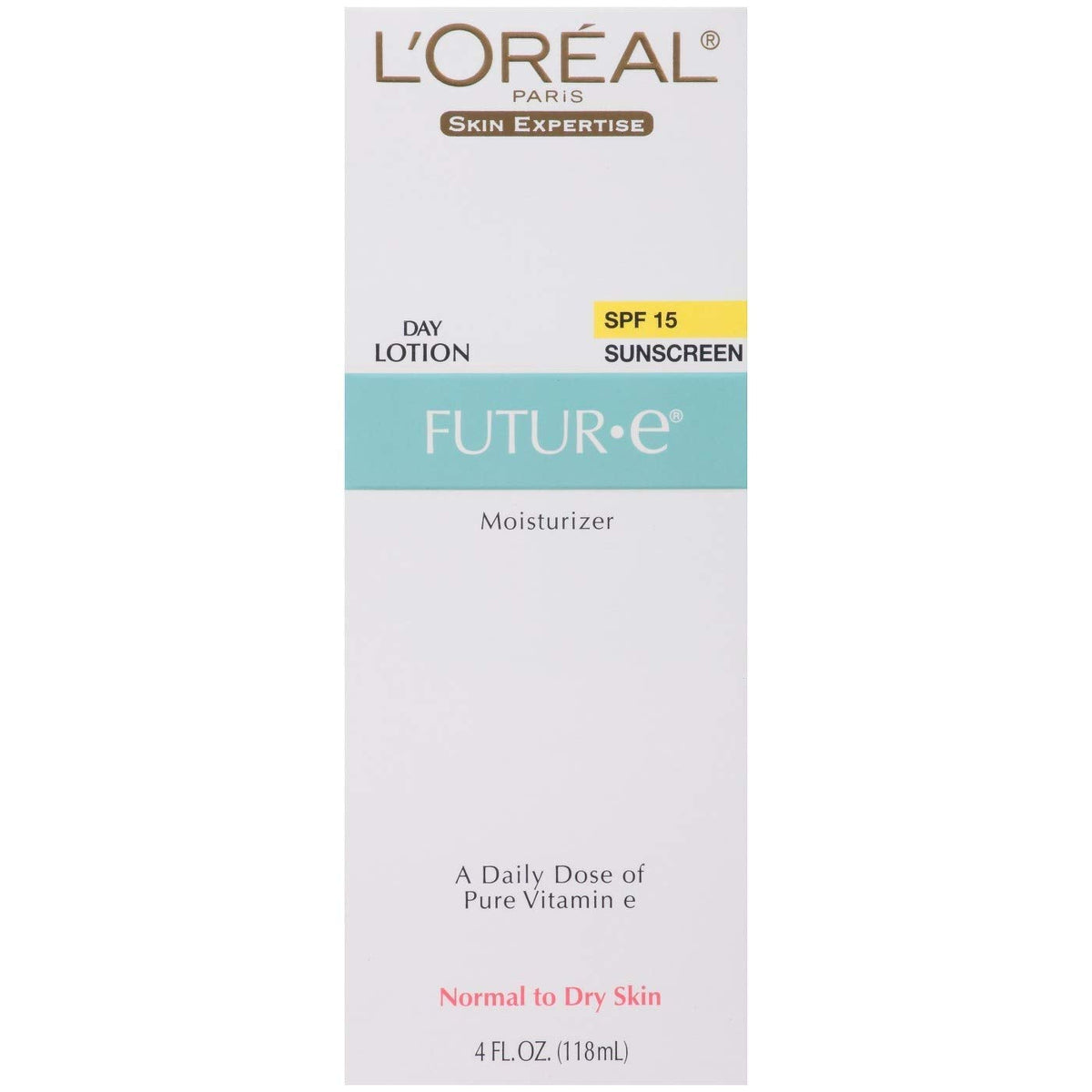 L'Oreal Paris Futur-E Day Lotion SPF 15 4 Fl Oz