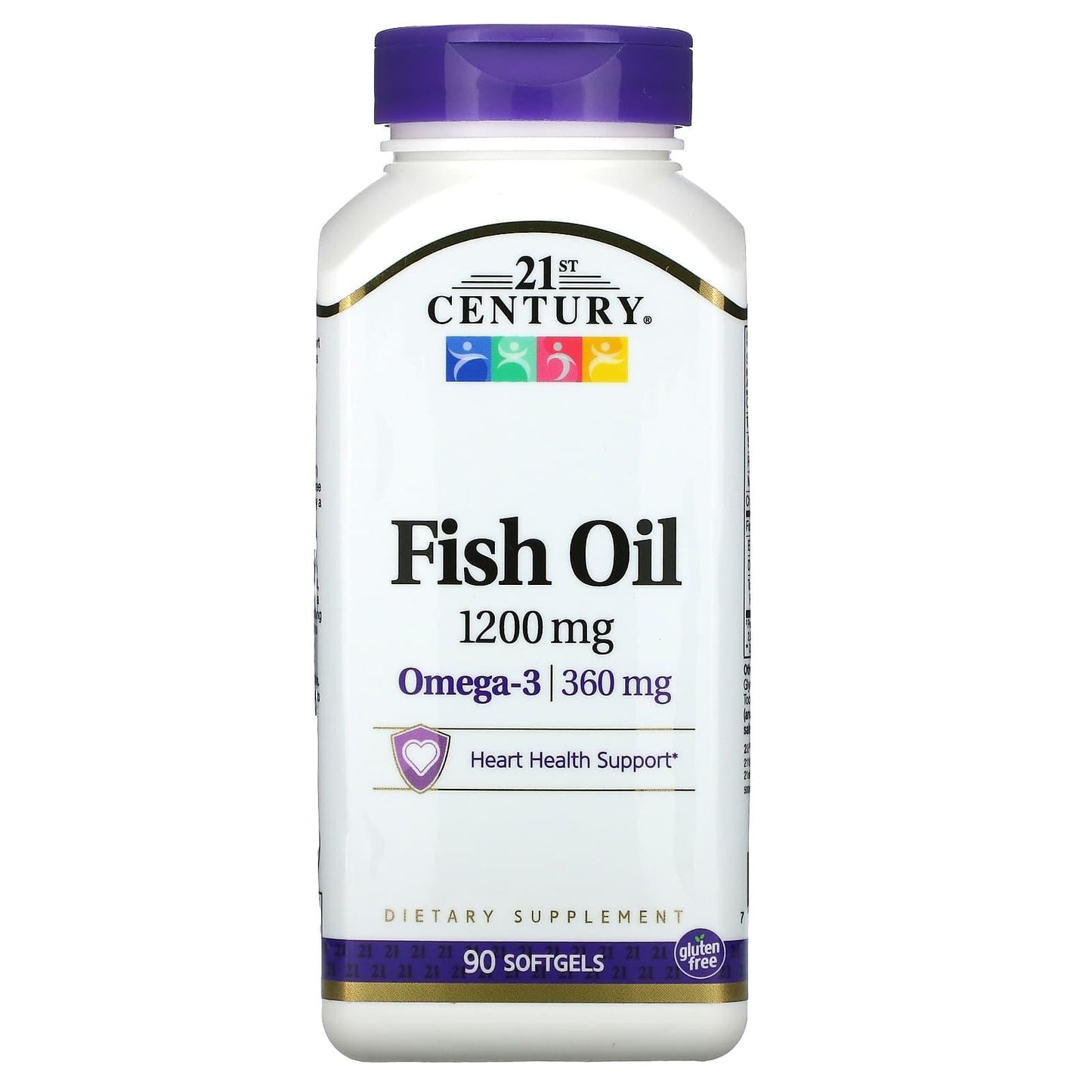 21st Century Fish Oil 1200 mg – Maximum Strength Softgels Vitamins & Supplements Pasteur Pharmacy