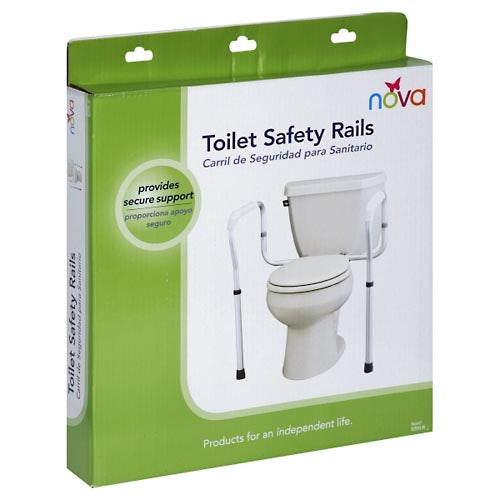 Nova Toilet Safety Rails - Gray Baby Safety Rails Pasteur Pharmacy
