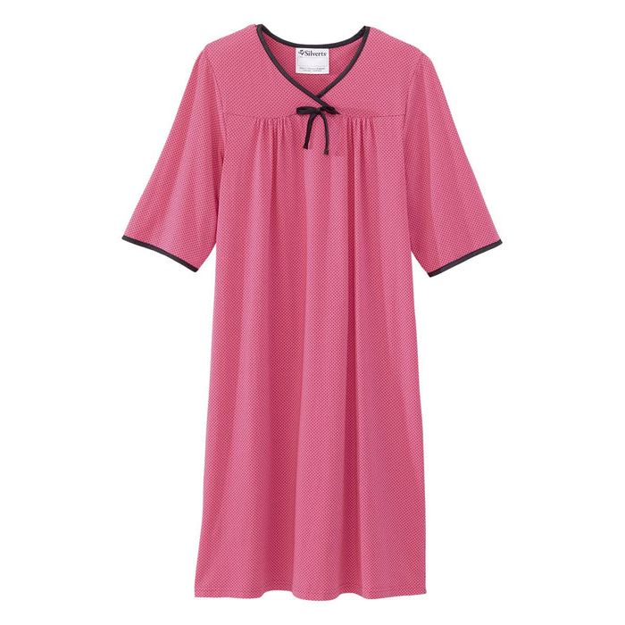 Silverts Open Back Hospital Gowns For Women - Night Gowns For Elderly Women, Post Surgery Clothing For Women, Adaptive Clothing For Women Hospital Gowns Pasteur Pharmacy
