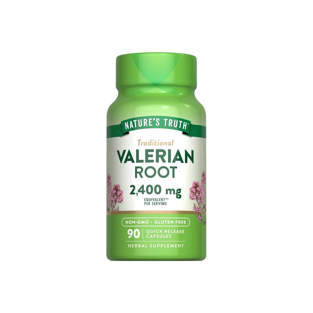 Nature's Truth Valerian Root 2,400mg Quick Release Capsules 90ct Vitamins & Supplements Pasteur Pharmacy