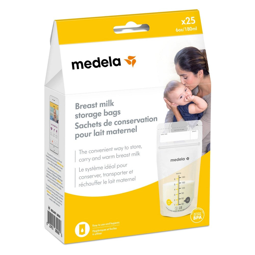 Medela Breast Milk Storage Bags 6oz/180ml Nursing & Feeding Pasteur Pharmacy