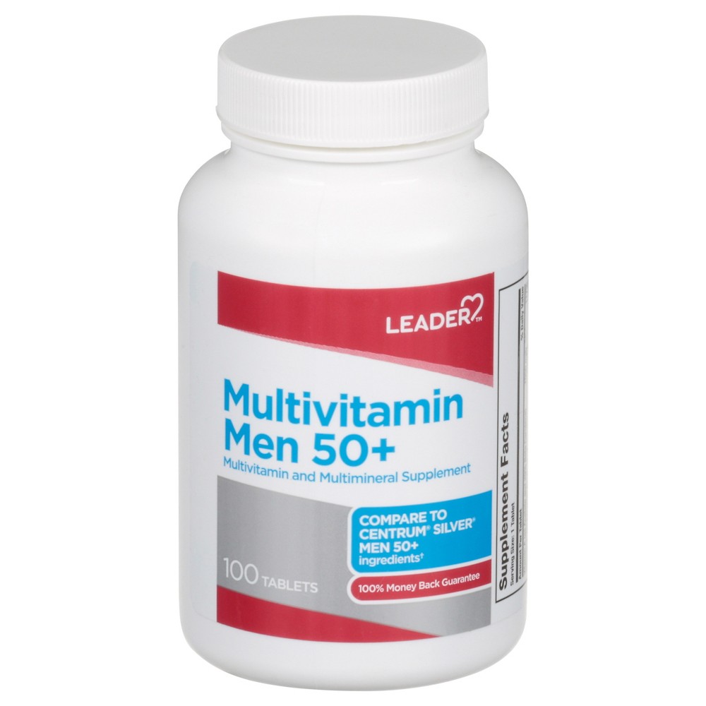 Leader™ Men's 50+ Multivitamin & Multimineral Vitamins & Supplements Pasteur Pharmacy