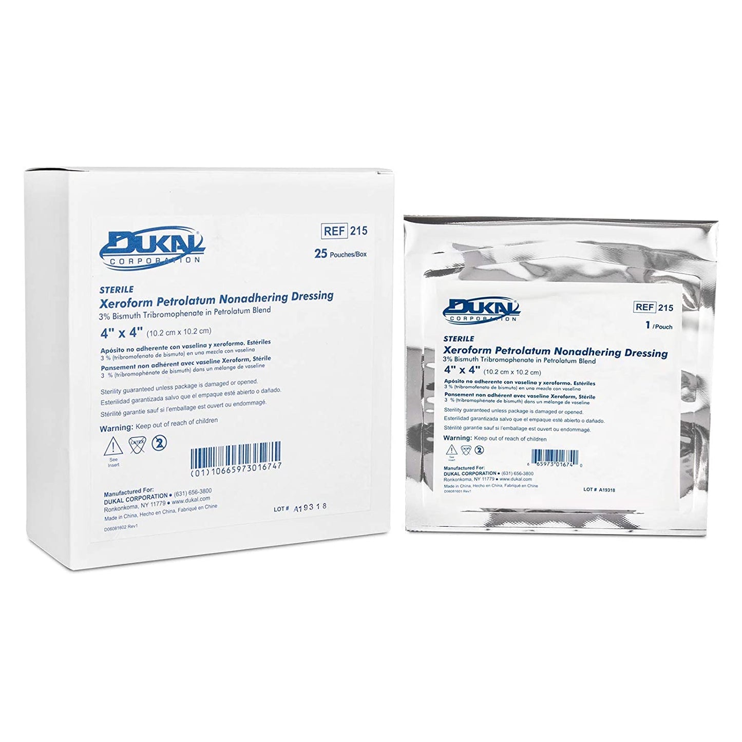 Dukal Petrolatum Gauze Sterile First Aid Pasteur Pharmacy