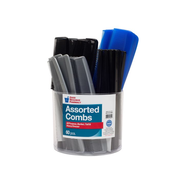 Good Neighbor Pharmacy Assorted Combs Bucket 60ct Buckets Pasteur Pharmacy