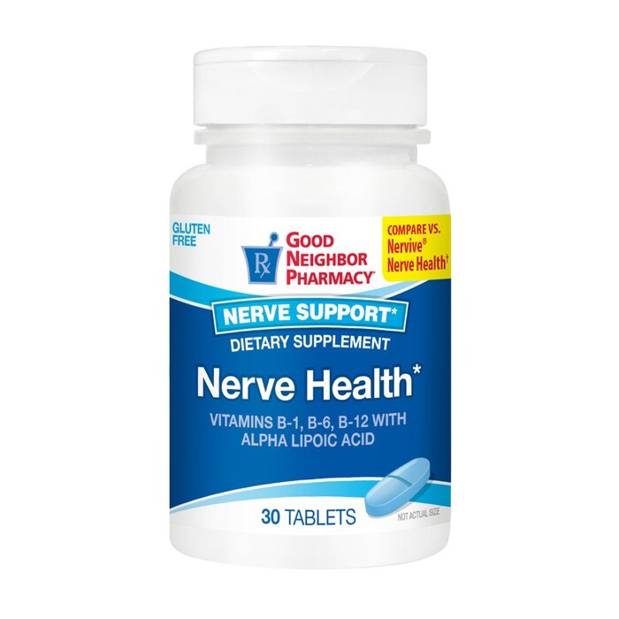 Good Neighbor Pharmacy Nerve Health Tablets 30ct Health Care Pasteur Pharmacy