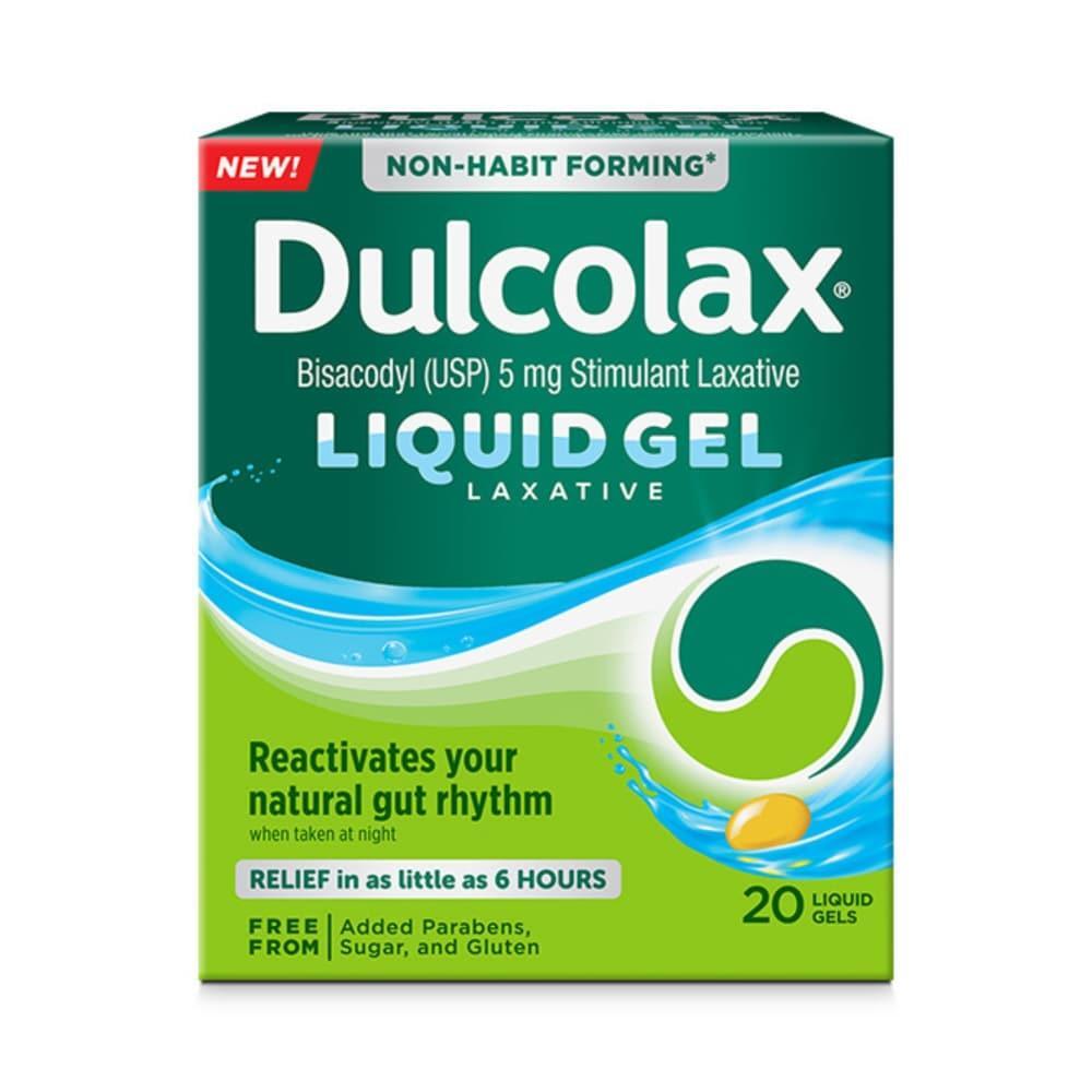 Dulcolax Stimulant Laxative Liquid Gels For Constipation Relief Health & Beauty Pasteur Pharmacy