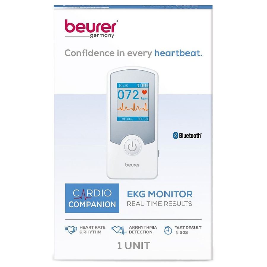 Beurer Cardio Companion - Portable Bluetooth ECG Monitor (ME75) Cardio Pasteur Pharmacy