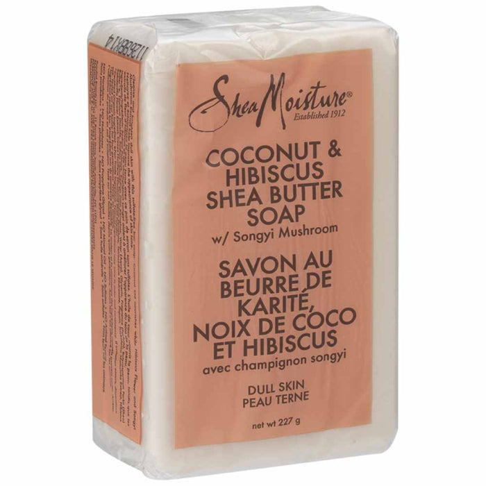 SheaMoisture Soap 8 Ounce Bar Coconut Hibiscus Butter 235ml Bar Soap Pasteur Pharmacy