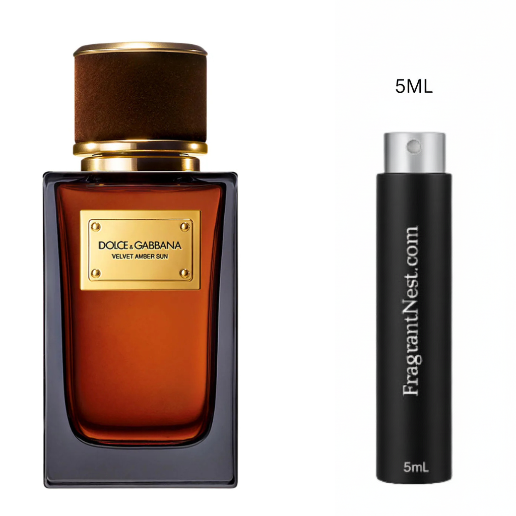 Dolce & Gabbana Velvet Amber Sun Eau De Parfum Travel Spray | Sample
