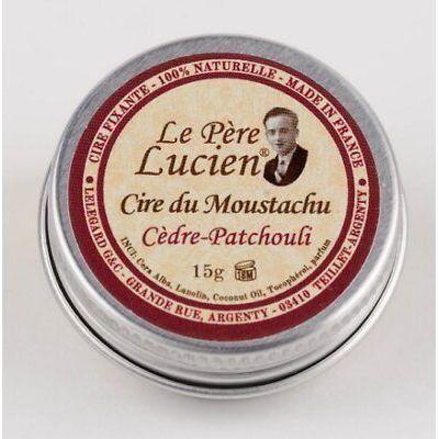 Le Pere Lucien Cidre Patchouli 100% Natural Mustache Wax 15g Mustache Wax Pasteur Pharmacy