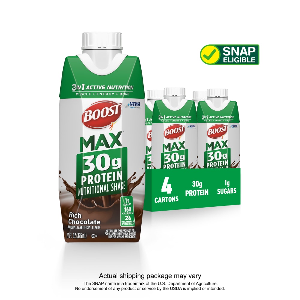 Boost® Max™ Protein Shake – Rich Chocolate Nutrition Drinks & Shakes Pasteur Pharmacy