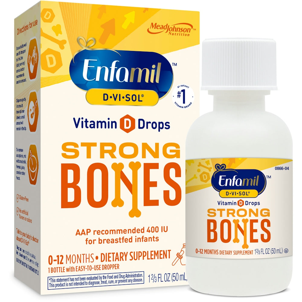 Enfamil D-Vi-Sol Vitamin D Supplement Drops For Infants 50 Ml Dropper Bottle Vitamins & Supplements Pasteur Pharmacy