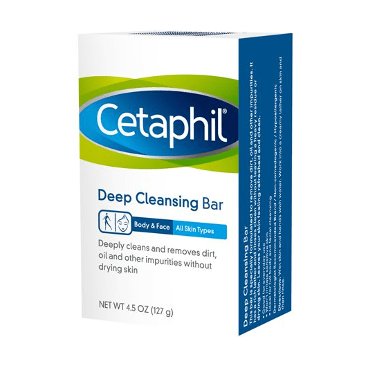Cetaphil Deep Cleansing Bar 4.5 Oz Cleansing Bar Pasteur Pharmacy