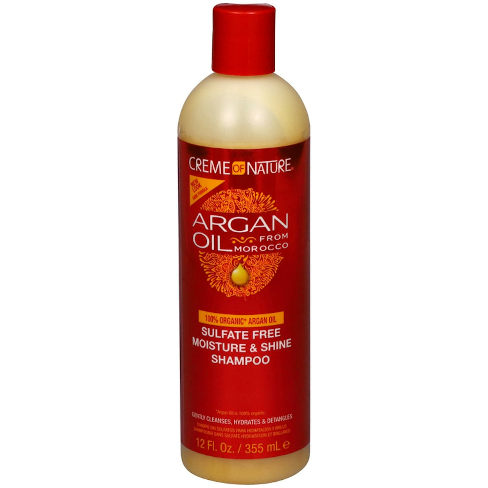 Creme of Nature Moisture & Shine Sulfate Free Argan Oil Shampoo
