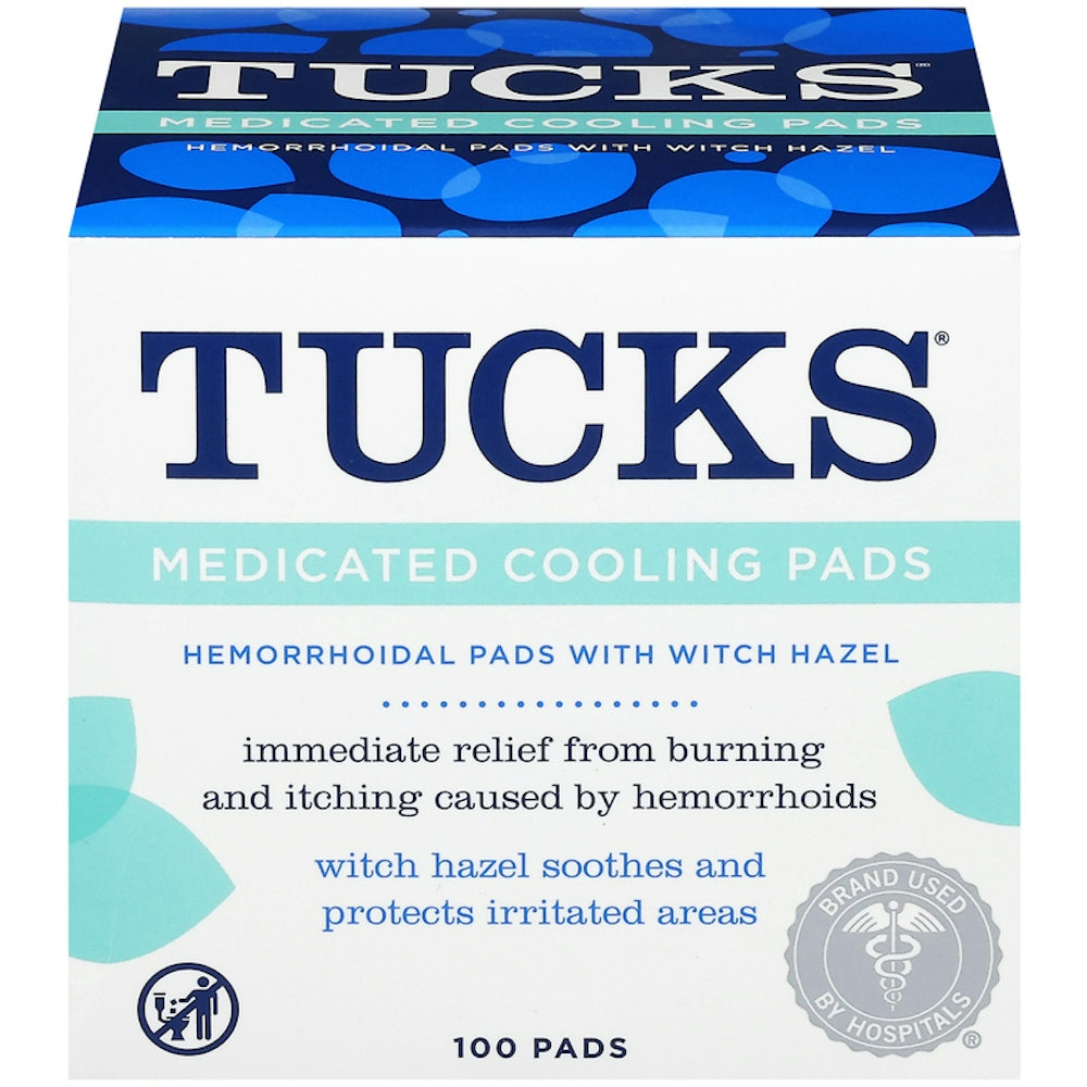 Tucks Medicated Cooling Hemorrhoid Pads 100 ct Health & Beauty Pasteur Pharmacy