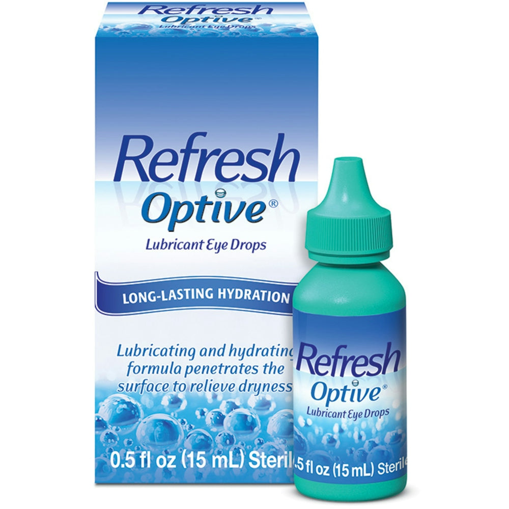 Refresh Optive, Lubricant Eye Drops, 0.5 Fl Oz Eye Drops & Lubricants Pasteur Pharmacy