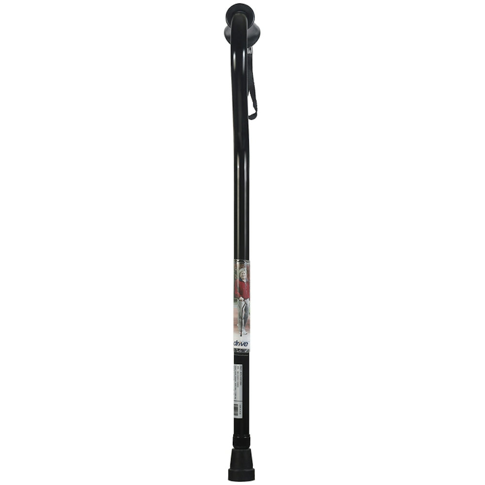 Adjustable Height Offset Handle Cane Black Crackle Canes & Walking Sticks Pasteur Pharmacy