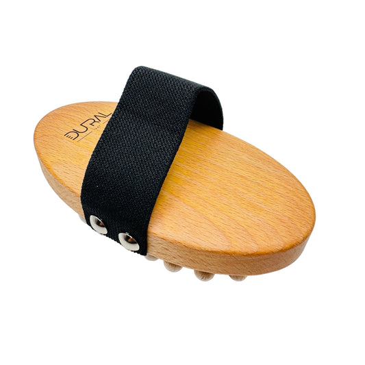 Dural Massage Brush Olive Wood Wooden Knobbles With Beechwood Handle Massage Brush Pasteur Pharmacy