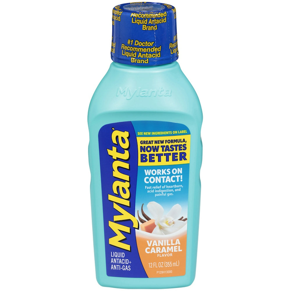 Mylanta Lq 355Ml Vanilla Caramel Health & Beauty Pasteur Pharmacy