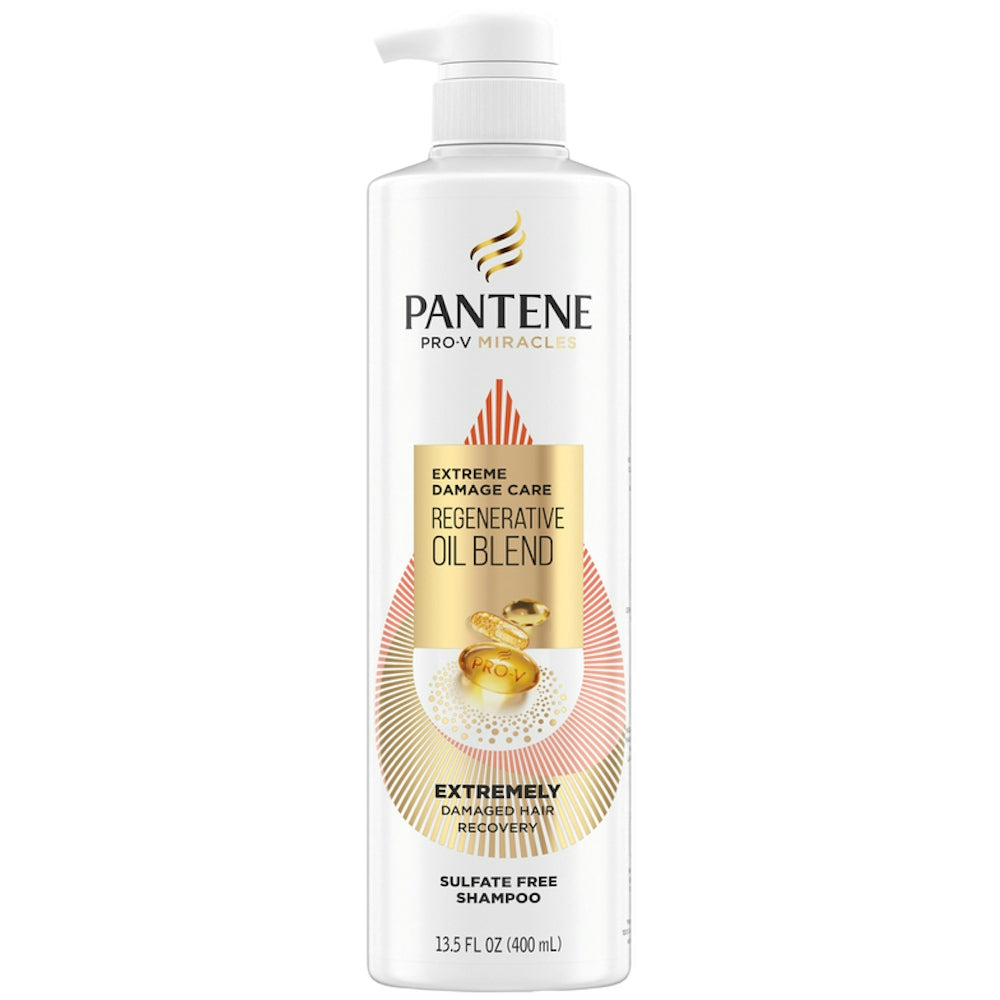 Pantene Shampoo, Extreme Damage Care 13.5 Fl Oz Shampoo Pasteur Pharmacy