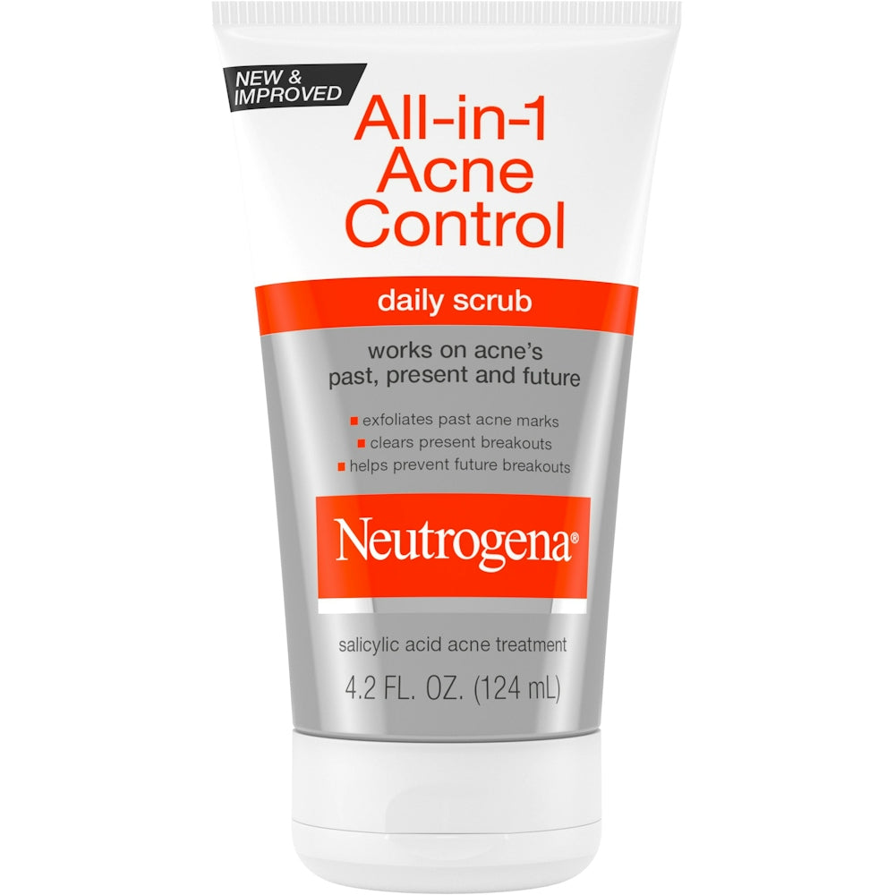 Neutrogena All In 1 Acne Control Daily Scrub 4.2 Fl Oz Tube Scrubs Pasteur Pharmacy