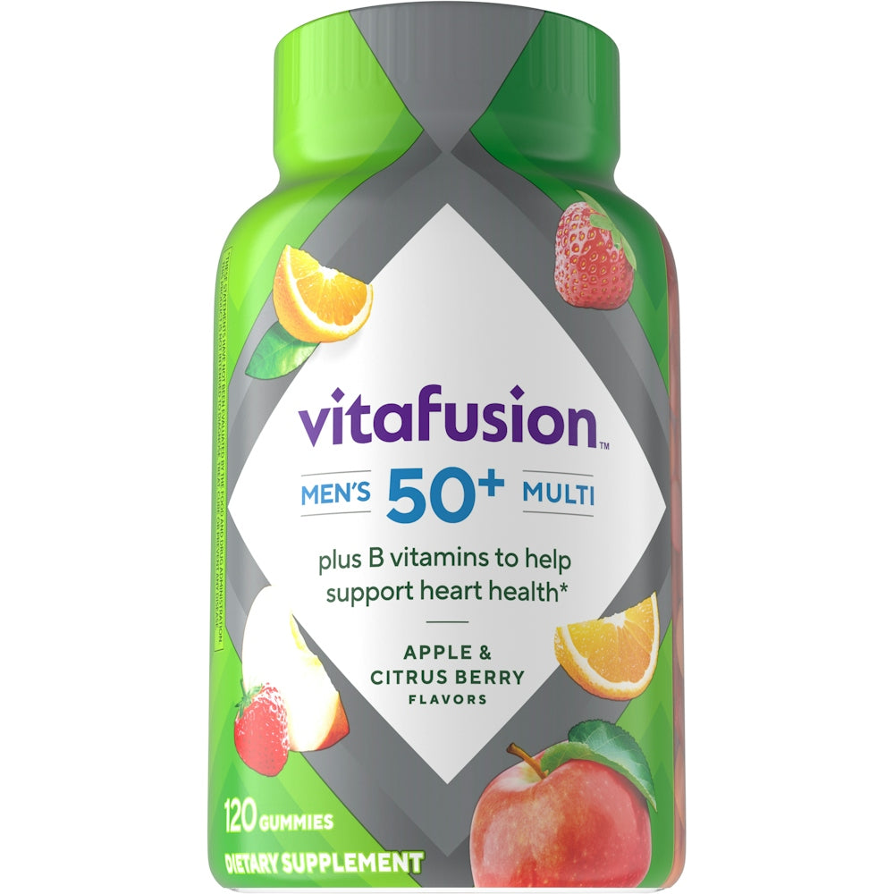 Vitafusion Men S 50+ Daily Multivitamin Gummy Vitamins Vitamins & Supplements Pasteur Pharmacy