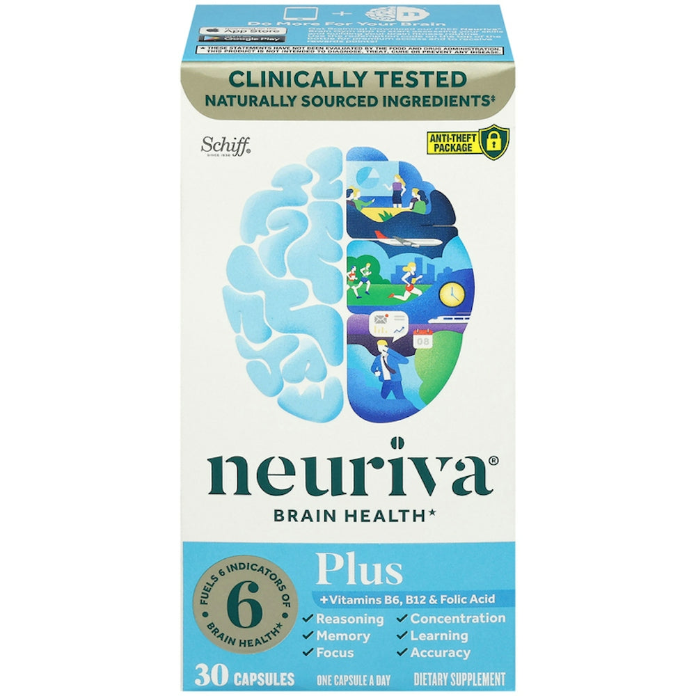 Neuriva Brain Health Supplement Plus Capsules 30Ct Vitamins & Supplements Pasteur Pharmacy